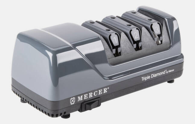 Mercer Culinary M10000 Triple Diamond 3 Stage Professional Electric Knife Sharpener